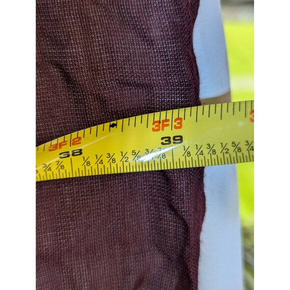 Banana Republic Large Paisley Scarf Shawl Wrap - Maroon & Beige - 100% Viscose - Picture 3 of 5